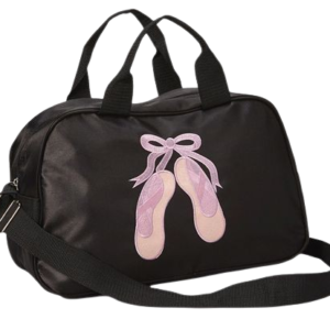 Black Ballet Dance Duffel Bag