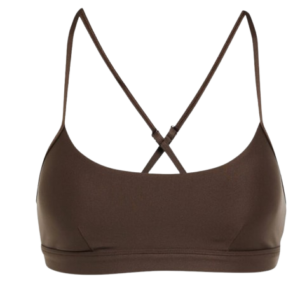 Minimalist Crisscross Back Sports Bra