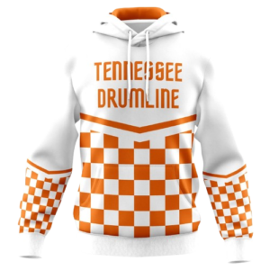 Tennessee Drumline Custom Checkerboard Hoodie by Noraiz Industry